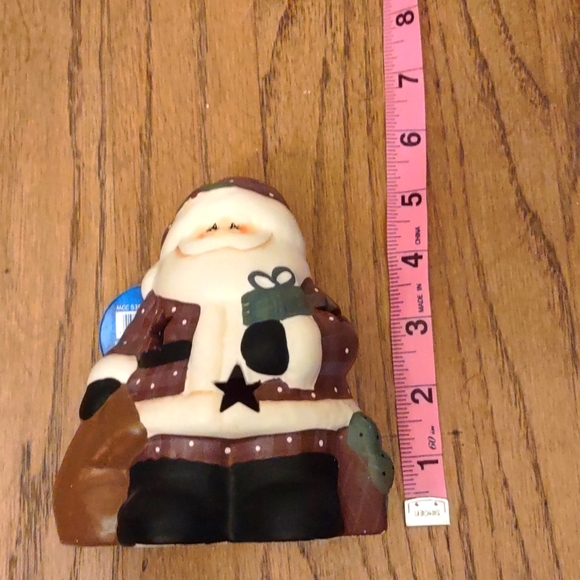 Crazy Mountain Ceramic Santa Tea Light Holder - Picture 10 of 10